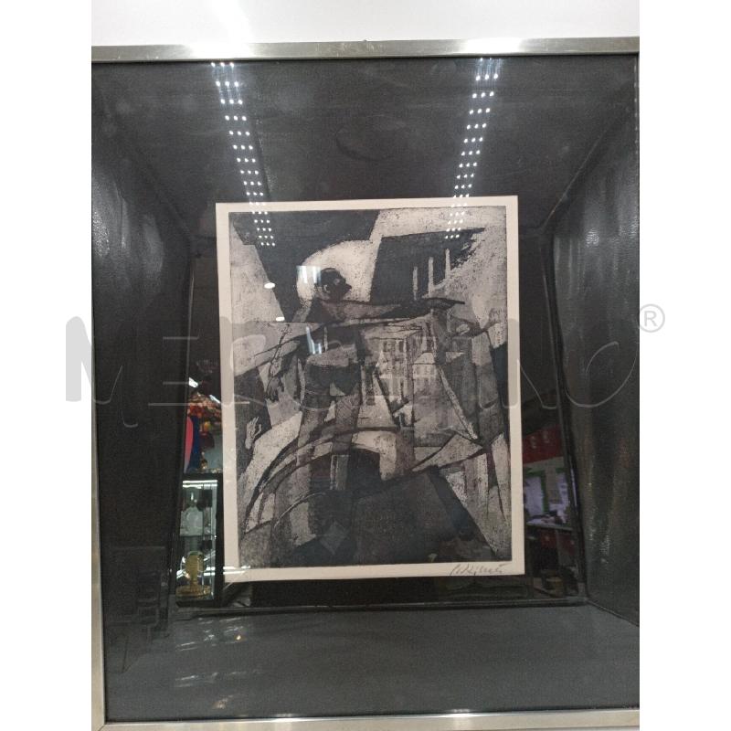 ACQUAFORTE ARTISTA NON IDENTIFICATO | Mercatino dell'Usato Moncalieri bengasi 1