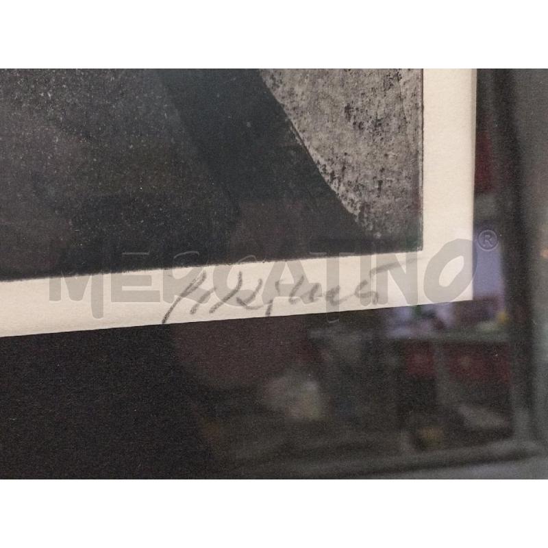 ACQUAFORTE ARTISTA NON IDENTIFICATO | Mercatino dell'Usato Moncalieri bengasi 4