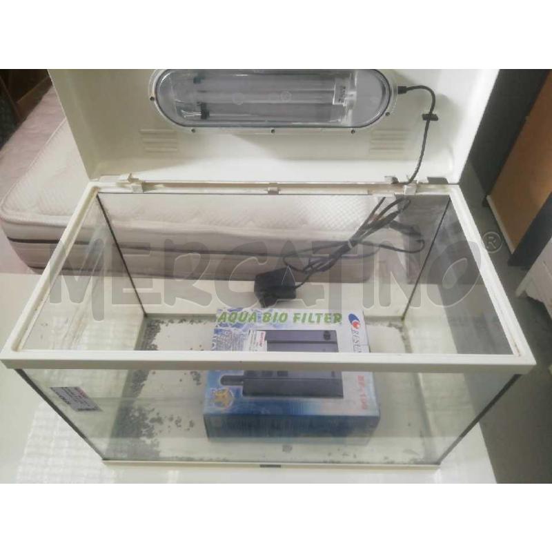 ACQUARIO 50 LT C/FILTRO OMAGGIO C/LUCE | Mercatino dell'Usato Moncalieri bengasi 4