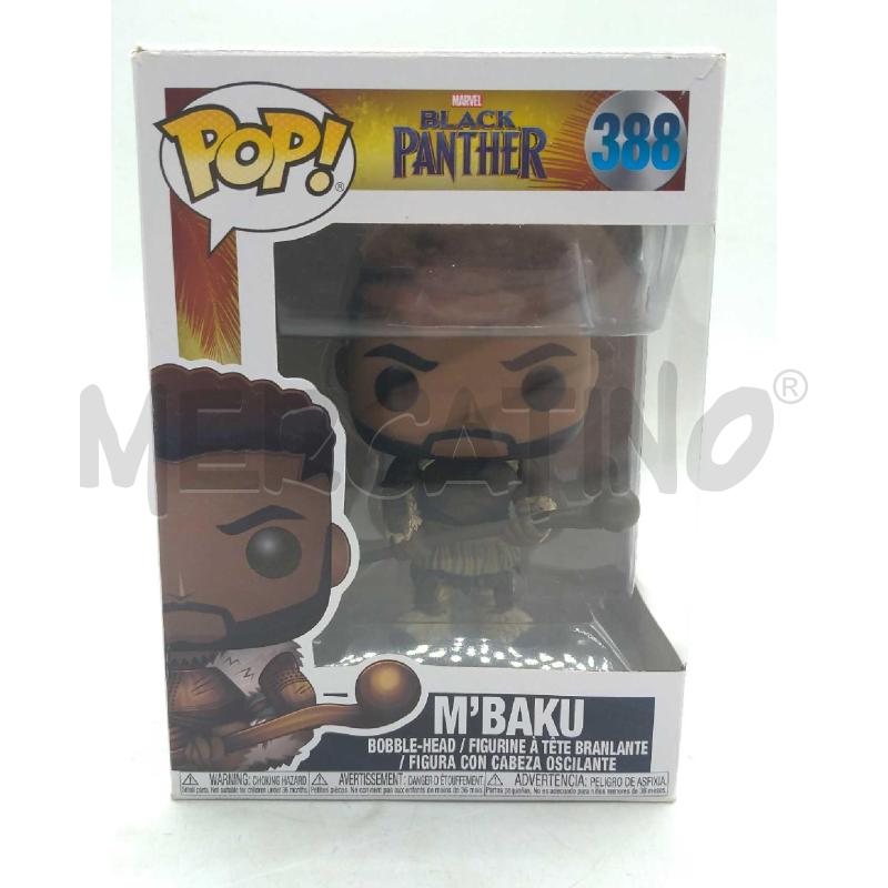 ACTION FIGURE FUNKO POP BLACK PANTHER MBAKU 388 | Mercatino dell'Usato Moncalieri bengasi 1