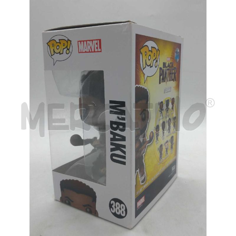 ACTION FIGURE FUNKO POP BLACK PANTHER MBAKU 388 | Mercatino dell'Usato Moncalieri bengasi 2