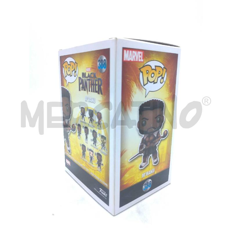 ACTION FIGURE FUNKO POP BLACK PANTHER MBAKU 388 | Mercatino dell'Usato Moncalieri bengasi 3