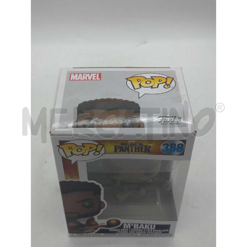 ACTION FIGURE FUNKO POP BLACK PANTHER MBAKU 388 | Mercatino dell'Usato Moncalieri bengasi 4