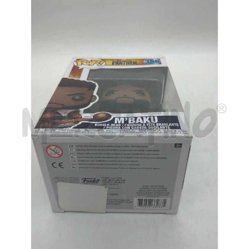 ACTION FIGURE FUNKO POP BLACK PANTHER MBAKU 388 | Mercatino dell'Usato Moncalieri bengasi 5