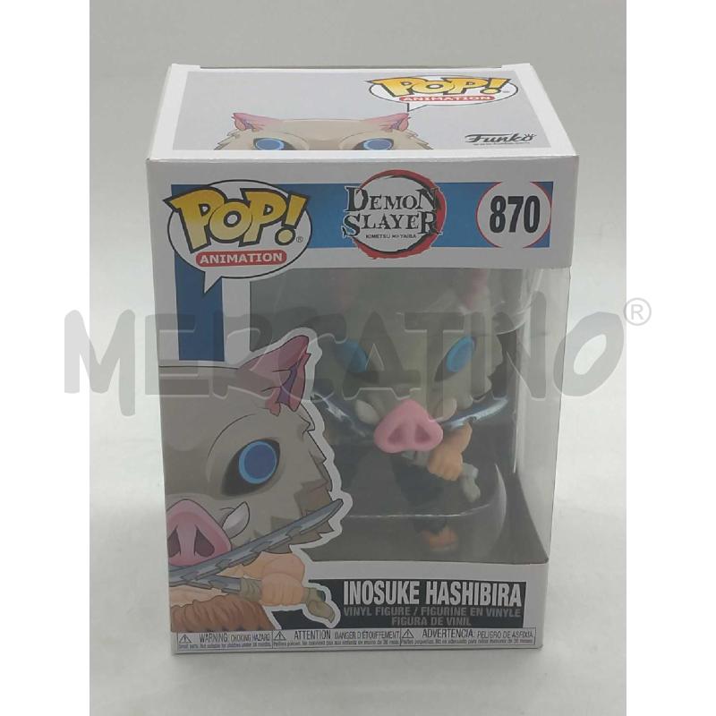 ACTION FIGURE FUNKO POP DEMON SLAYER INOSUKE HASHIBIRA 870 | Mercatino dell'Usato Moncalieri bengasi 1