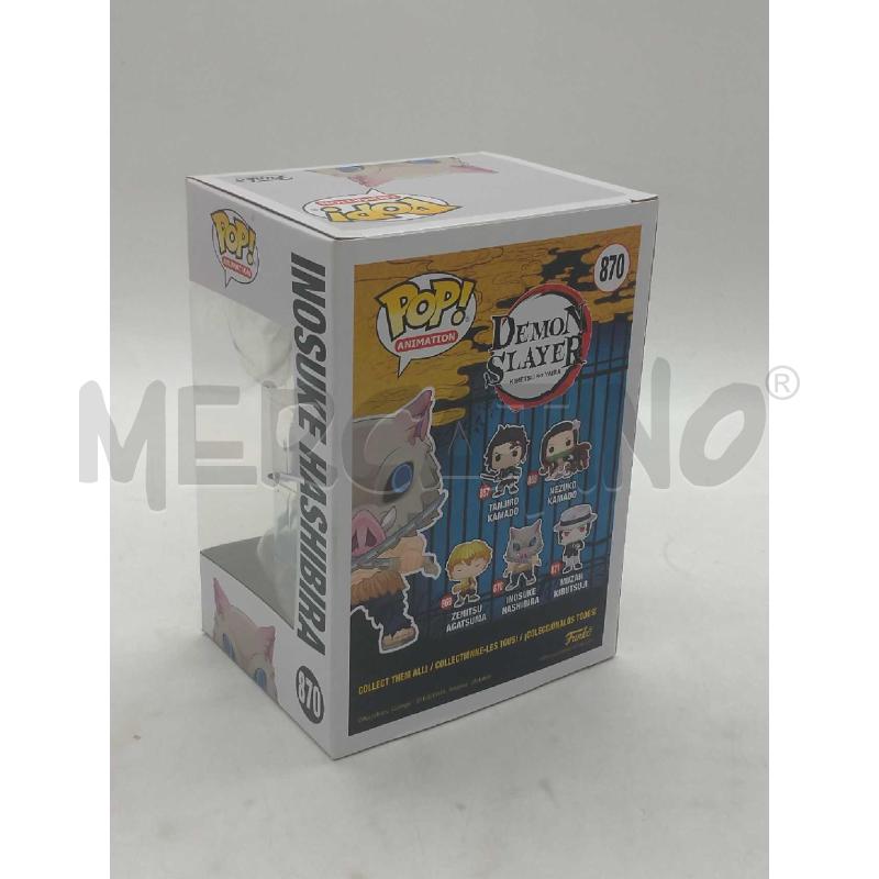 ACTION FIGURE FUNKO POP DEMON SLAYER INOSUKE HASHIBIRA 870 | Mercatino dell'Usato Moncalieri bengasi 2