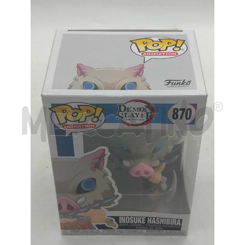 ACTION FIGURE FUNKO POP DEMON SLAYER INOSUKE HASHIBIRA 870 | Mercatino dell'Usato Moncalieri bengasi 4