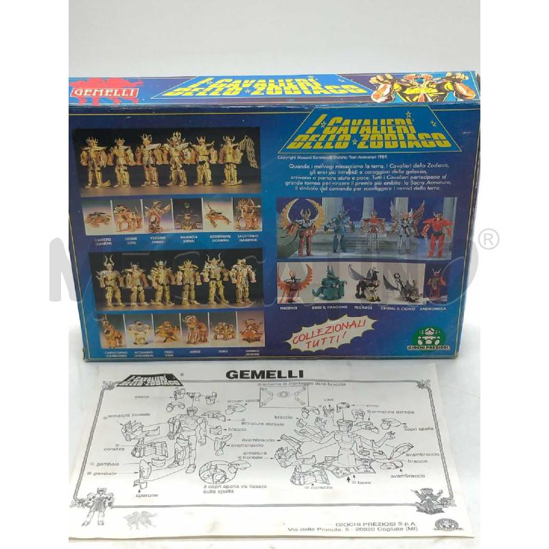 ACTION FIGURE I CAVALIERI DELLO ZODIACO GIOCHI PREZIOSI GEMELLI | Mercatino dell'Usato Moncalieri bengasi 5