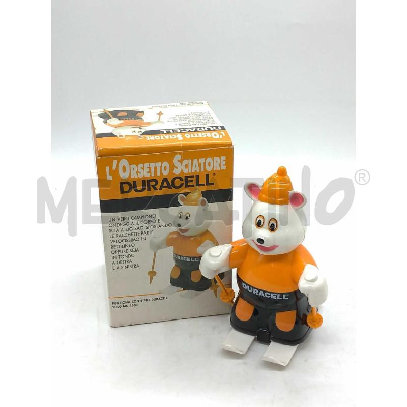 ACTION FIGURE L'ORSETTO SCIATORE DURACELL FUNZIONANTE CON SCATOLA | Mercatino dell'Usato Moncalieri bengasi 1