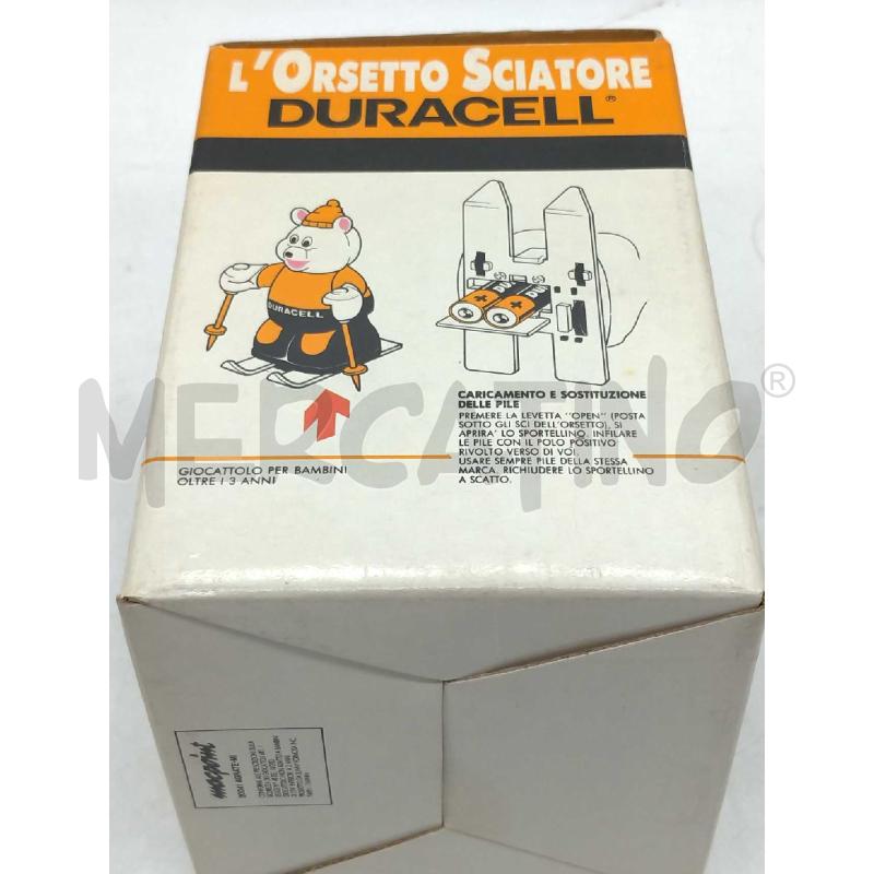ACTION FIGURE L'ORSETTO SCIATORE DURACELL FUNZIONANTE CON SCATOLA | Mercatino dell'Usato Moncalieri bengasi 5