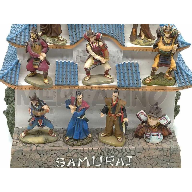 ACTION FIGURE SAMURAI IN MATERIALE SIMIL RESINA DIPINTO | Mercatino dell'Usato Moncalieri bengasi 3
