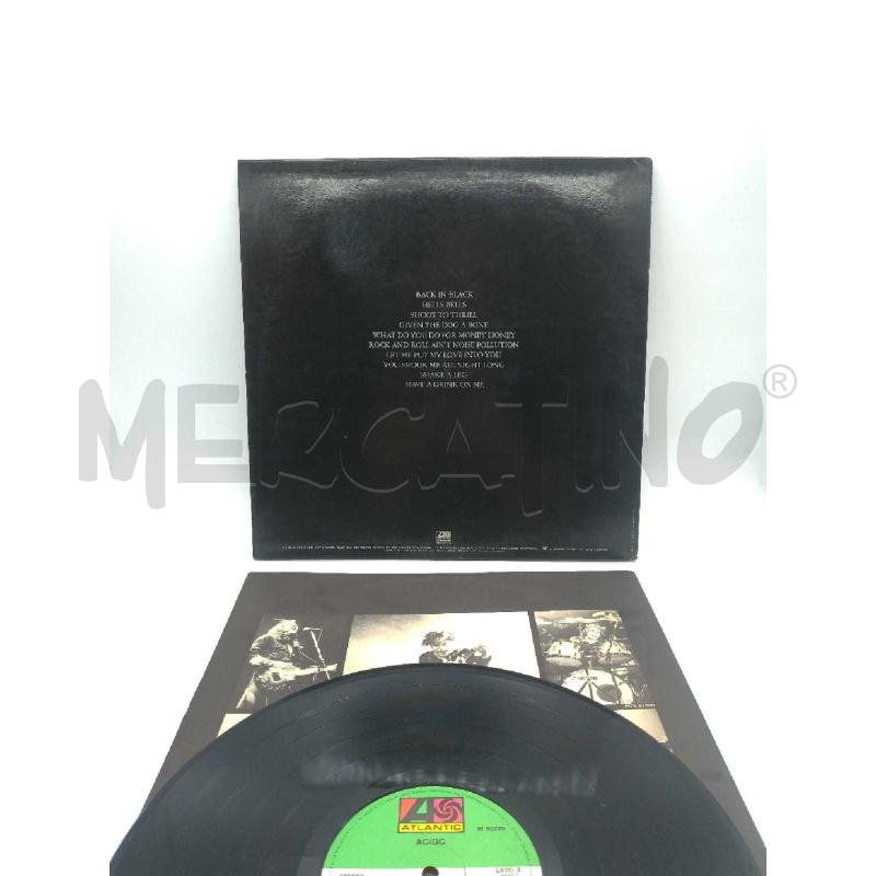 AC / DC BACK IN BLACK W 50735 VG VG  | Mercatino dell'Usato Moncalieri bengasi 2