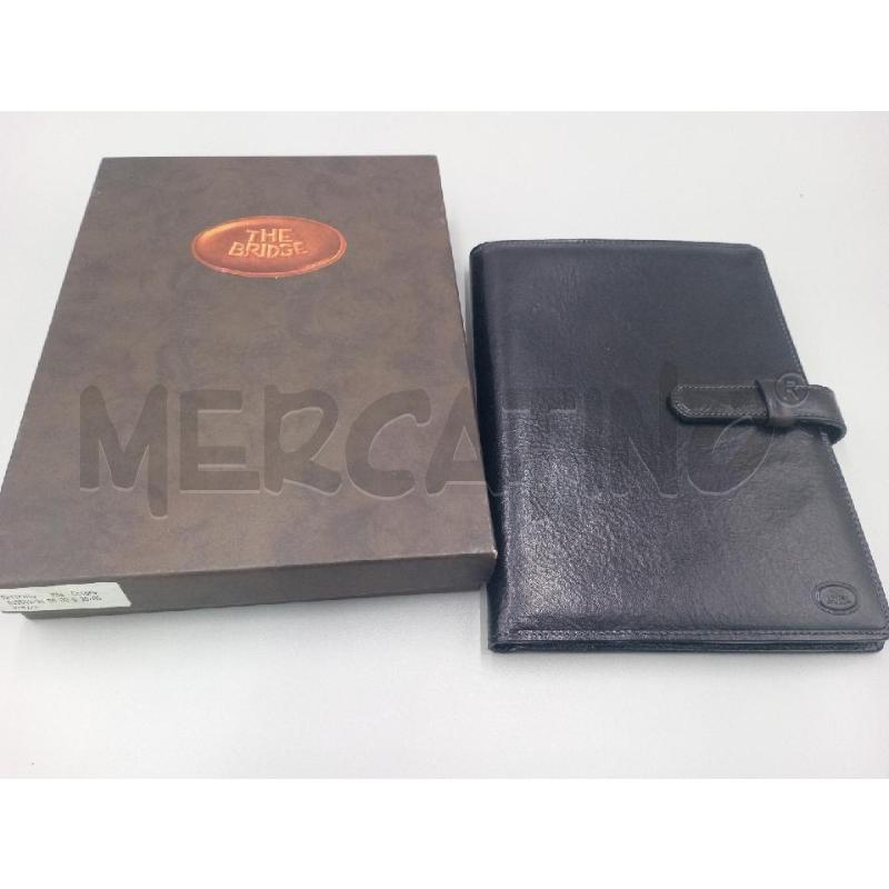 AGENDA PELLE NERA THE BRIDGE | Mercatino dell'Usato Moncalieri bengasi 1