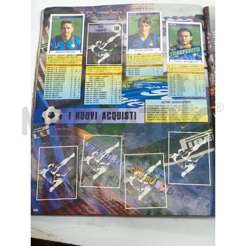 ALBUM FIGURINE CALCIATORI PANINI STAGIONE 1998/99 INCOMPLETO | Mercatino dell'Usato Moncalieri bengasi 5