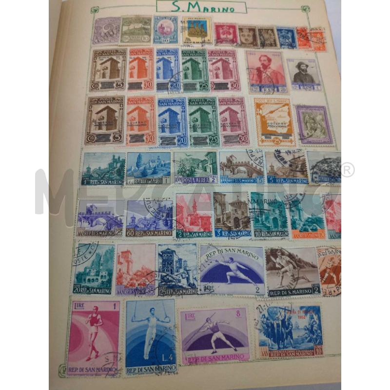 ALBUM FRANCOBOLLI GIGANTE TUTTOL MONDO COPPERTINA ROVINATA | Mercatino dell'Usato Moncalieri bengasi 3