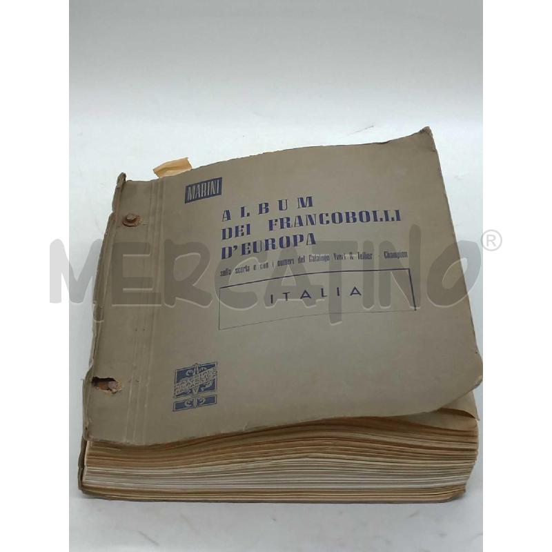 ALBUM FRANCOBOLLI ITALIA MARINI NON COMPLETO | Mercatino dell'Usato Moncalieri bengasi 1