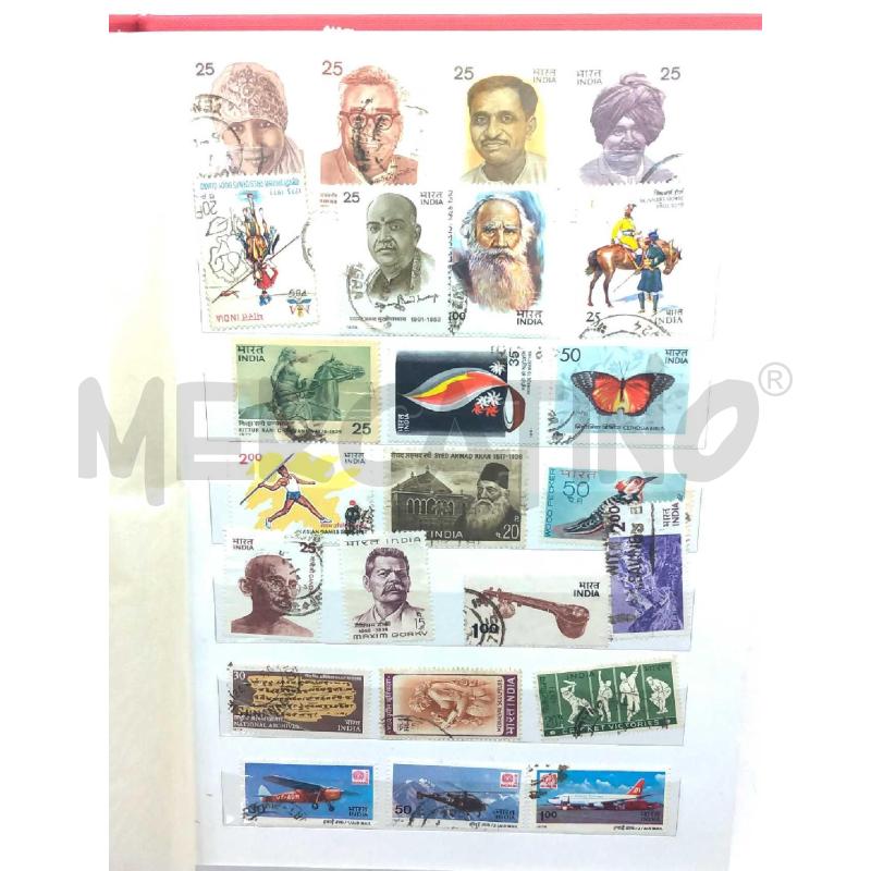 ALBUM FRANCOBOLLI MISTO INDIA | Mercatino dell'Usato Moncalieri bengasi 2