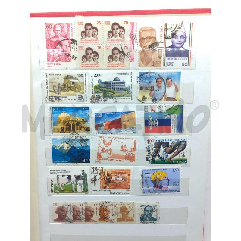 ALBUM FRANCOBOLLI MISTO INDIA | Mercatino dell'Usato Moncalieri bengasi 3