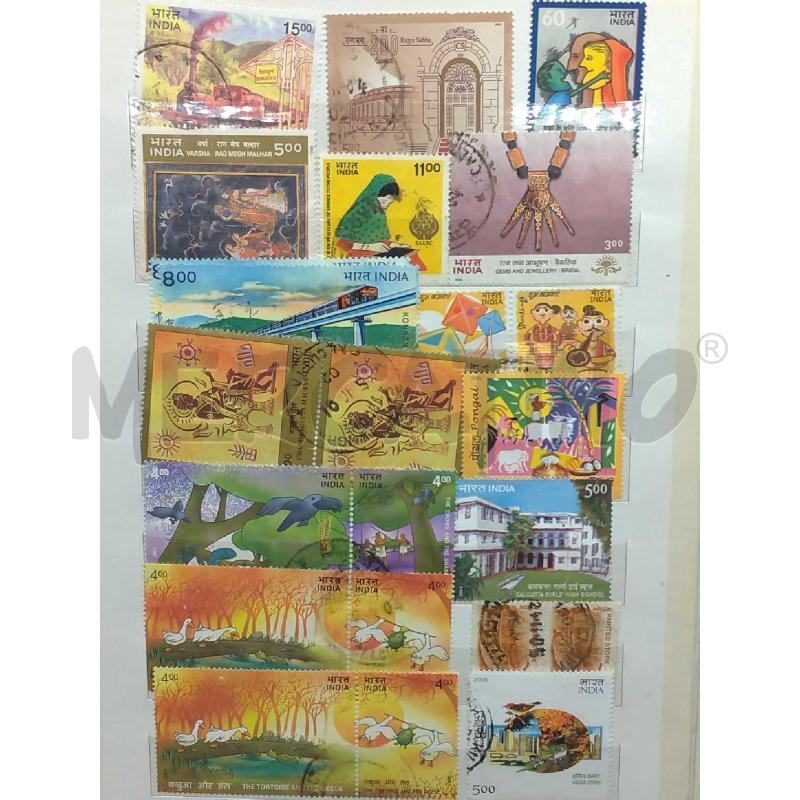 ALBUM FRANCOBOLLI MISTO INDIA | Mercatino dell'Usato Moncalieri bengasi 5