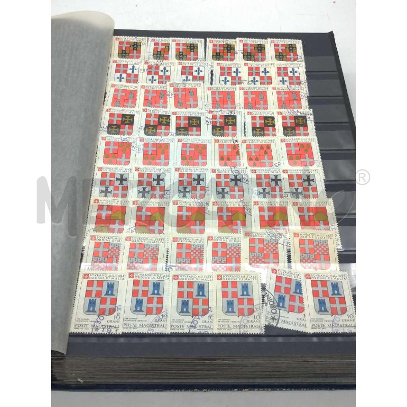 ALBUM FRANCOBOLLI MISTO SOVRANO MILITARE ORDINE DI MALTA | Mercatino dell'Usato Moncalieri bengasi 1