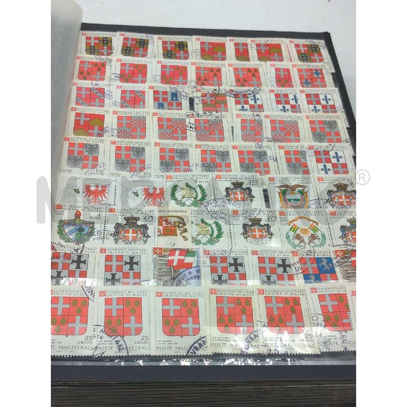 ALBUM FRANCOBOLLI MISTO SOVRANO MILITARE ORDINE DI MALTA | Mercatino dell'Usato Moncalieri bengasi 2