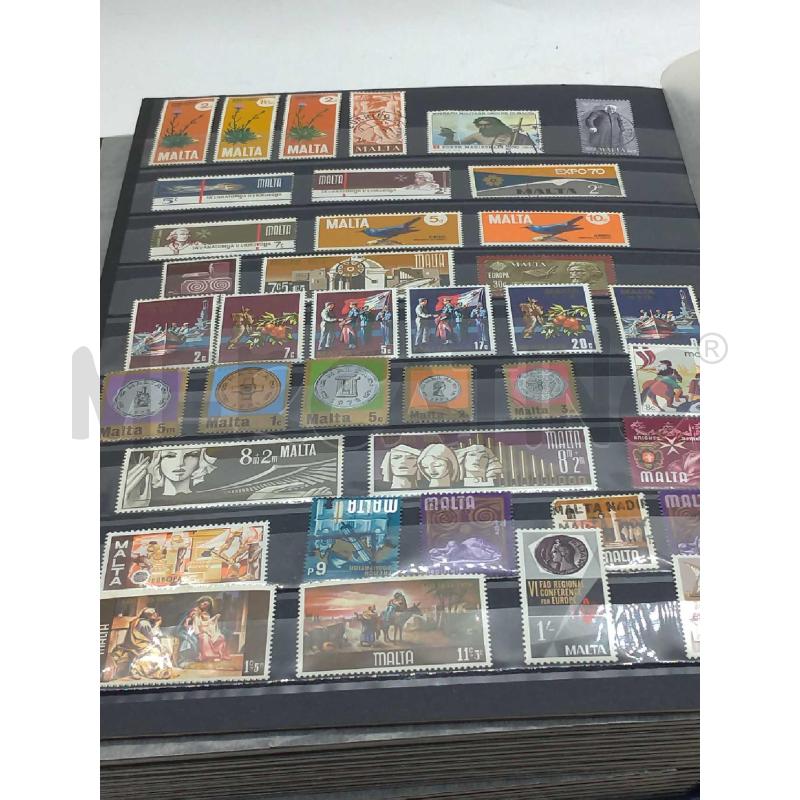 ALBUM FRANCOBOLLI MISTO SOVRANO MILITARE ORDINE DI MALTA | Mercatino dell'Usato Moncalieri bengasi 5