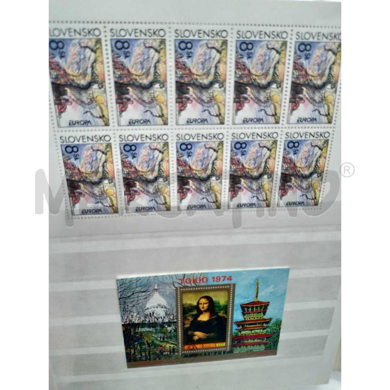 ALBUM FRANCOBOLLI MISTO TEMA ARTE | Mercatino dell'Usato Moncalieri bengasi 3