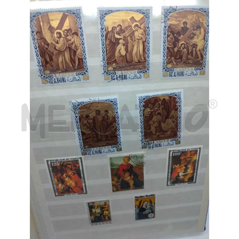 ALBUM FRANCOBOLLI MISTO TEMA ARTE | Mercatino dell'Usato Moncalieri bengasi 4