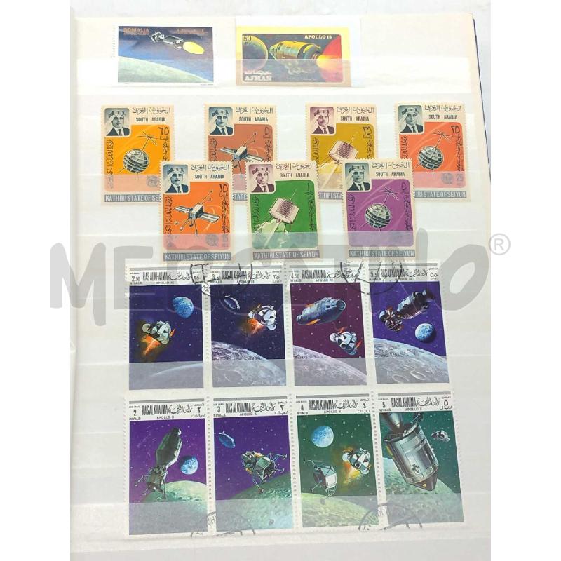 ALBUM FRANCOBOLLI MISTO TEMA SPAZIO | Mercatino dell'Usato Moncalieri bengasi 1