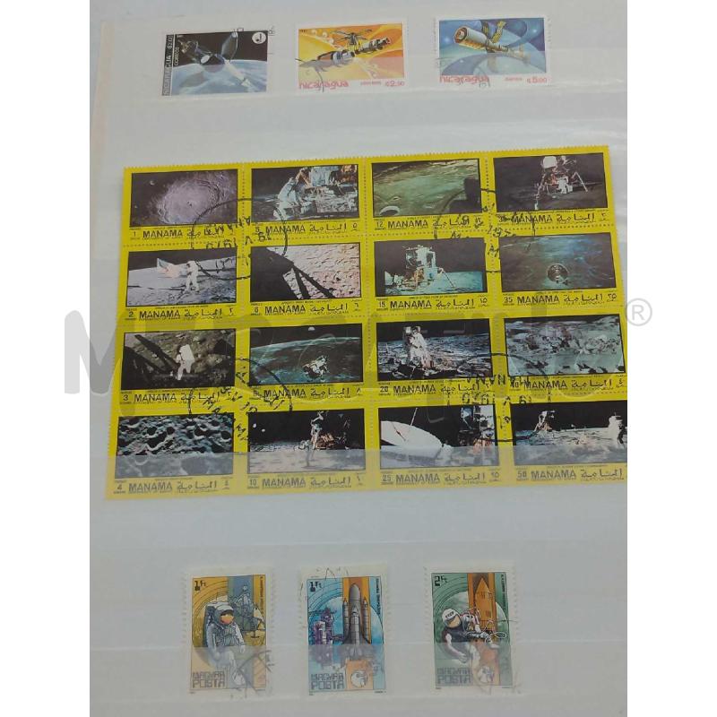 ALBUM FRANCOBOLLI MISTO TEMA SPAZIO | Mercatino dell'Usato Moncalieri bengasi 4