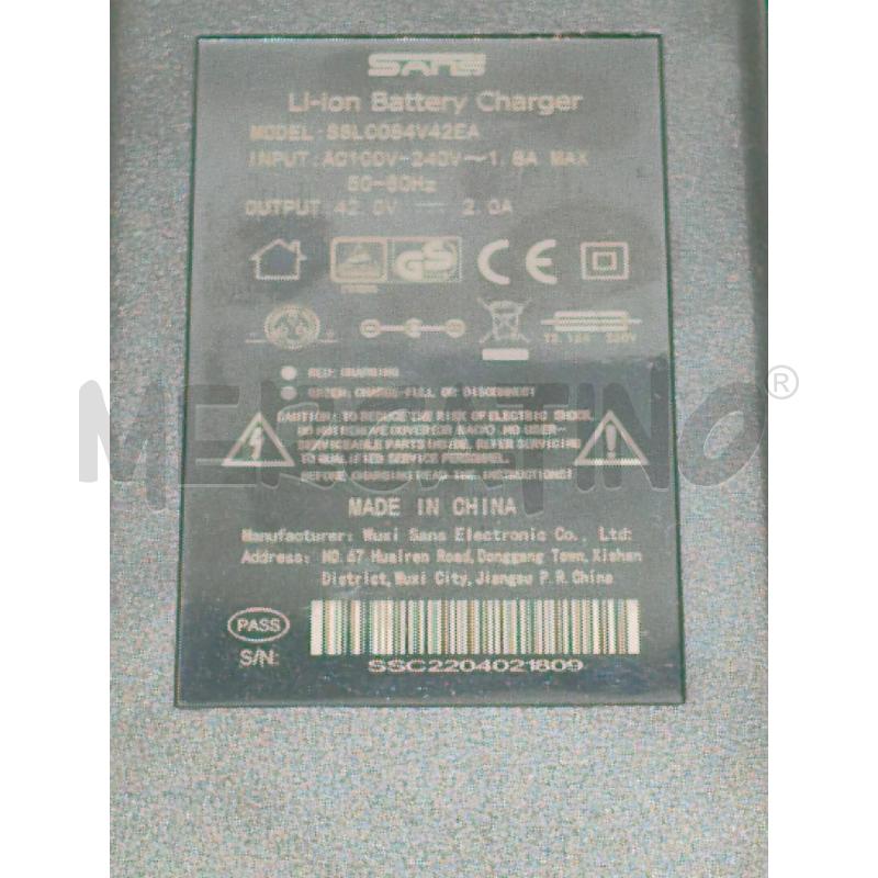 ALIMENTATORE MONOPATTINO ELETTRICO 42 V 2 A | Mercatino dell'Usato Moncalieri bengasi 3