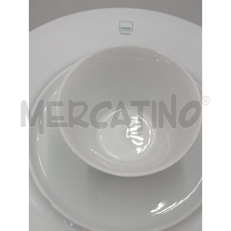 ALZATA CERAMICA THUN DECORO FIORELLINI E FARFALLE  | Mercatino dell'Usato Moncalieri bengasi 4