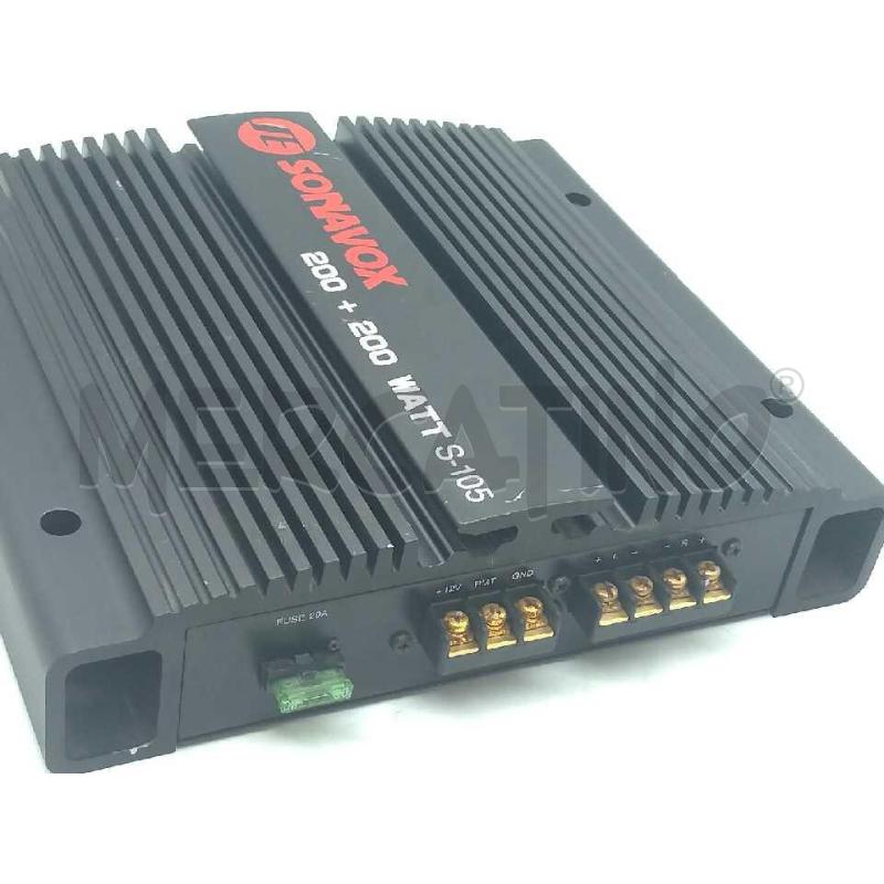 AMPLIFICATORE AUTO 200 W SONAVOX | Mercatino dell'Usato Moncalieri bengasi 3