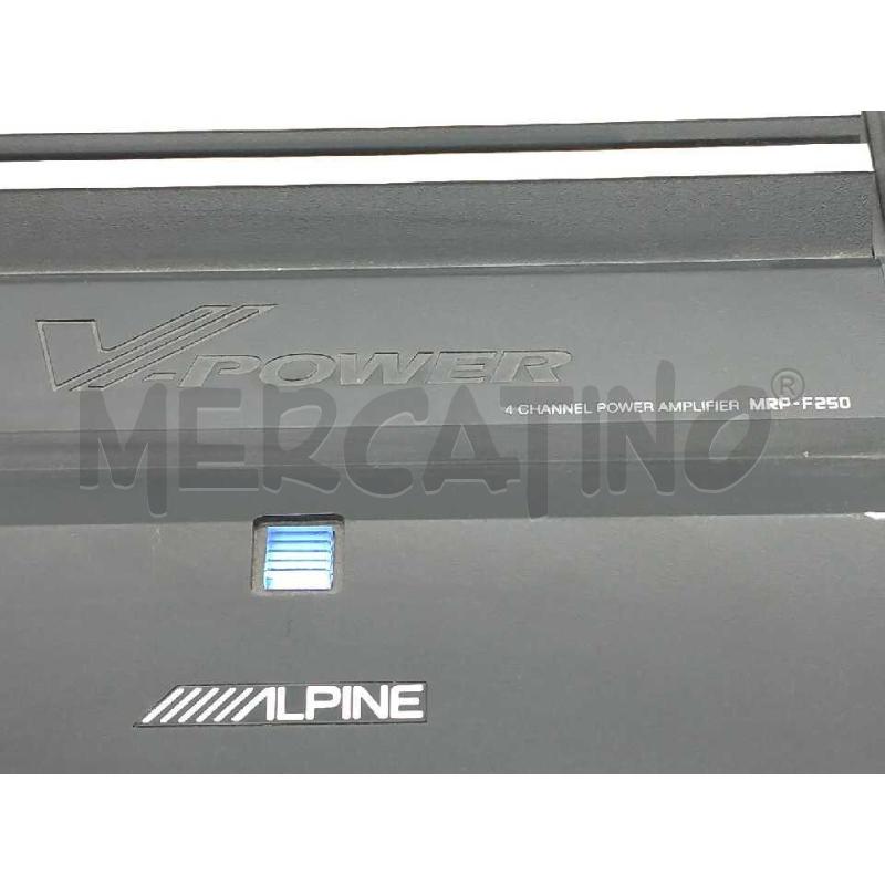 AMPLIFICATORE AUTO ALPINE V POWER MRP F250 NON TESTATO NON GARANTITO FUNZIONAMENTO | Mercatino dell'Usato Moncalieri bengasi 2