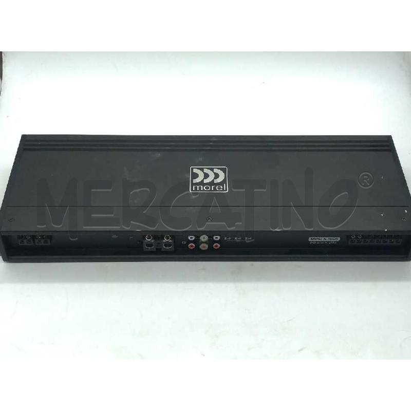 AMPLIFICATORE AUTO MOREL MPS 5.9 5 CANALI | Mercatino dell'Usato Moncalieri bengasi 1