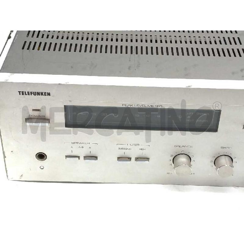 AMPLIFICATORE HI FI TELEFUNKEN A 90 | Mercatino dell'Usato Moncalieri bengasi 2
