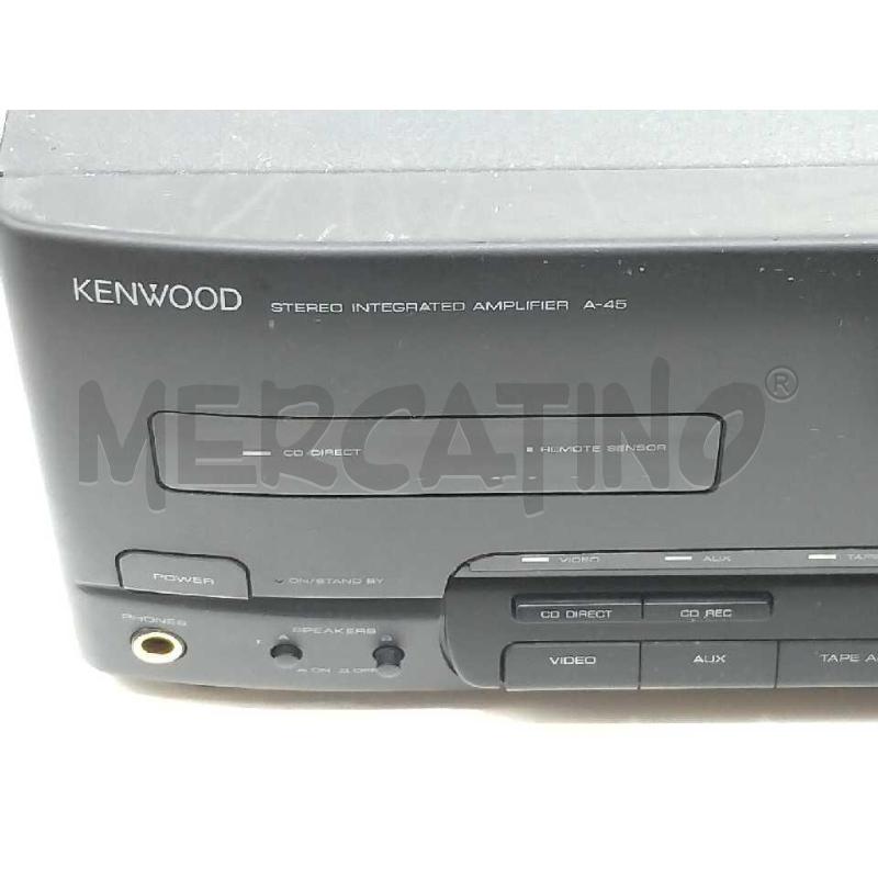 AMPLIFICATORE KENWOOD A 45  | Mercatino dell'Usato Moncalieri bengasi 2