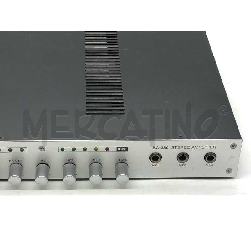 AMPLIFICATORE MONACOR SA-230 | Mercatino dell'Usato Moncalieri bengasi 3
