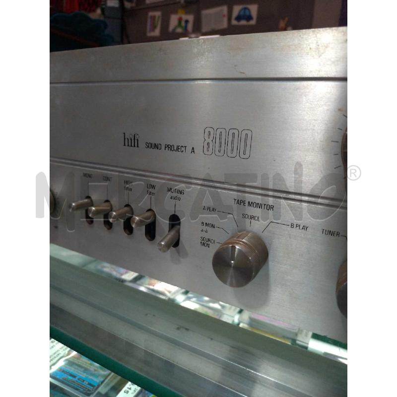 AMPLIFICATORE PHILIPS A 8000 | Mercatino dell'Usato Moncalieri bengasi 2