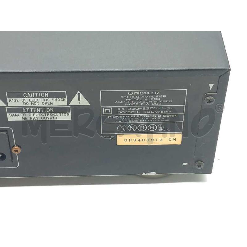 AMPLIFICATORE PIONNER A-203 TESTATO | Mercatino dell'Usato Moncalieri bengasi 5