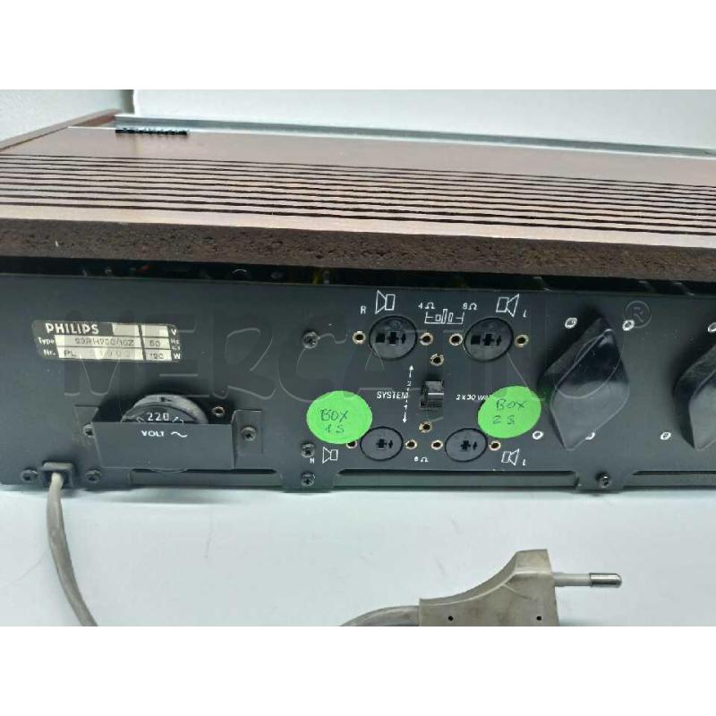 AMPLIFICATORE RADIO HIFI VINTAGE PHILIPS 790  | Mercatino dell'Usato Moncalieri bengasi 5