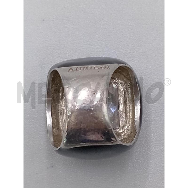 ANELLO DONNA AIROLDI NERO CON STRASS | Mercatino dell'Usato Moncalieri bengasi 3