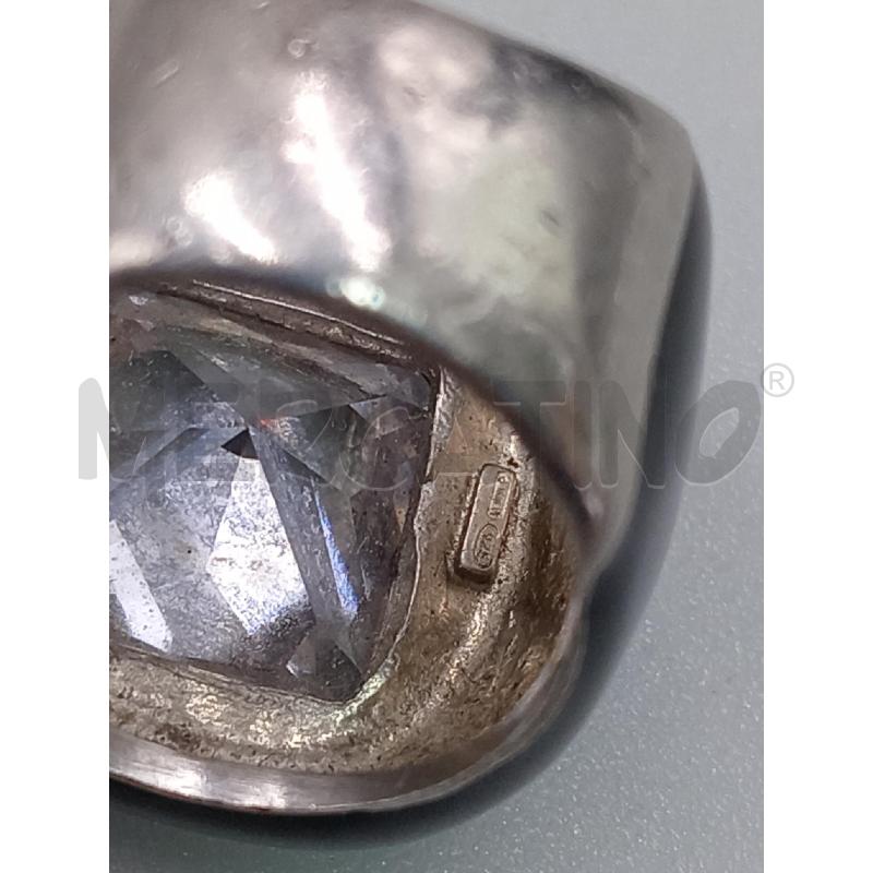 ANELLO DONNA AIROLDI NERO CON STRASS | Mercatino dell'Usato Moncalieri bengasi 5