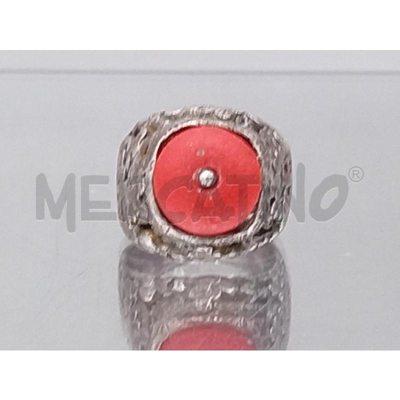 ANELLO DONNA ARGENTATO PIETRAS ROSSA | Mercatino dell'Usato Moncalieri bengasi 4