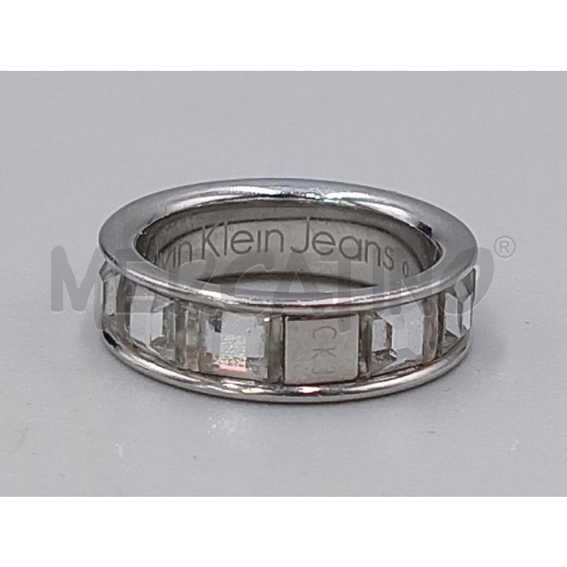 ANELLO DONNA CALVIN KLEIN JEANS CON BRILLANTINI | Mercatino dell'Usato Moncalieri bengasi 4