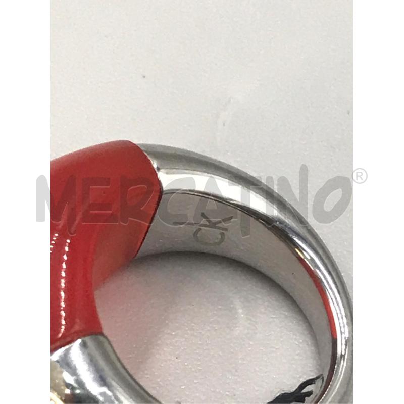 ANELLO DONNA CALVIN KLEIN PIETRA ROSSA  | Mercatino dell'Usato Moncalieri bengasi 5