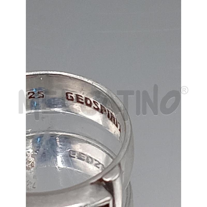 ANELLO DONNA GEOSPIRIT ARGENTATO OCCHIO DI TIGRE | Mercatino dell'Usato Moncalieri bengasi 3