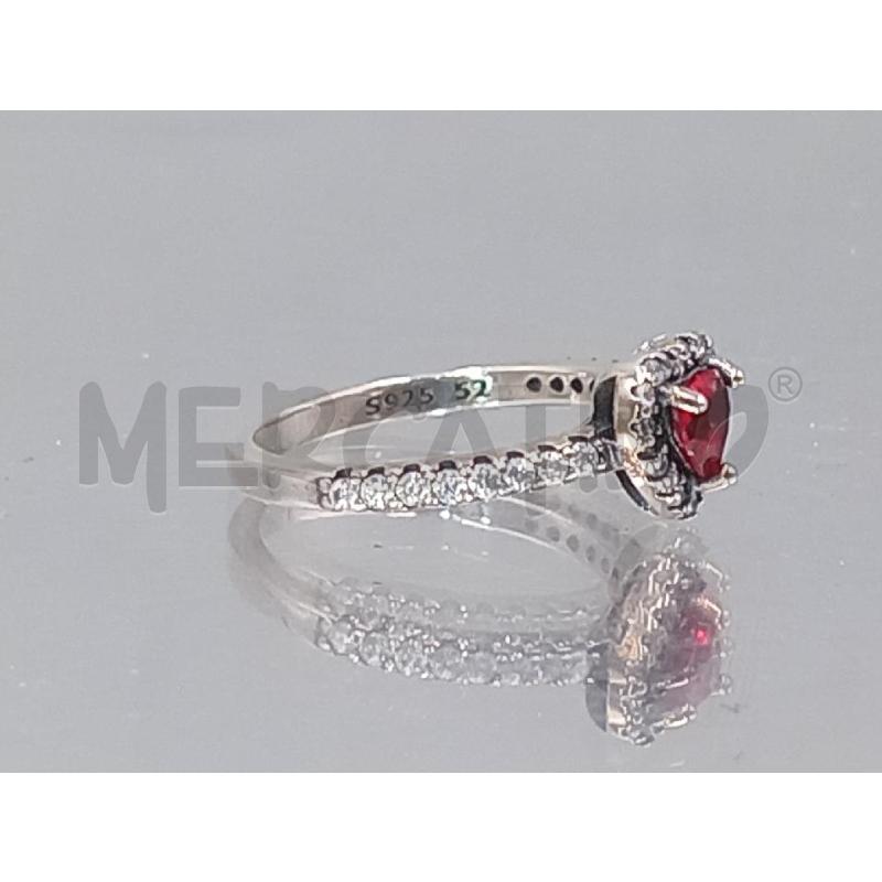 ANELLO DONNA PANDORA TIMELESS CUORE ROSSO | Mercatino dell'Usato Moncalieri bengasi 2