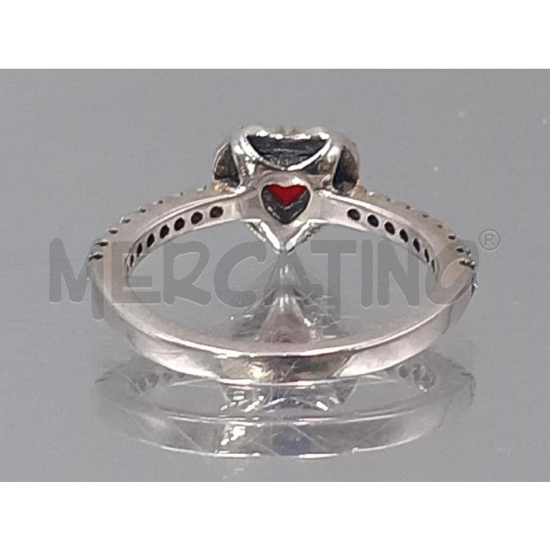 ANELLO DONNA PANDORA TIMELESS CUORE ROSSO | Mercatino dell'Usato Moncalieri bengasi 3