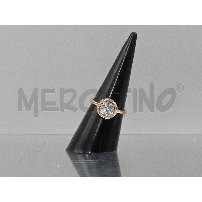 ANELLO DONNA PANDORA TIMELESS DORATO CON CRISTALLO | Mercatino dell'Usato Moncalieri bengasi 1